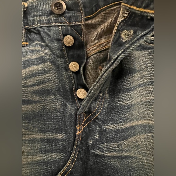 RRL Selvage Denim Mini Skirt Size 27 - Picture 3 of 11